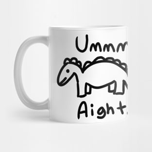 Awkward Dinosaur Mug